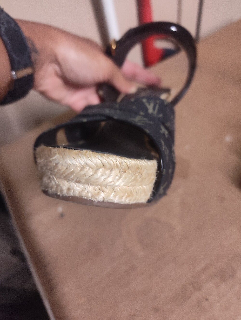 Louis Vuitton Marjoca Espadrille Wedge - Picture 13 of 14
